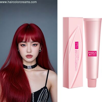 Custom Permanent  Hair Color Cream Easy Application OEM Hair Color Manufacturer