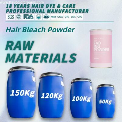 Hair Dye Factory OEM Hair Bleach Powder Raw Material Dust Free for Professional Salon Permanent Hair Dye