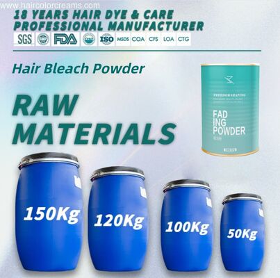 SHUJI Professional Salon OEM Hair Bleach Powder Raw Material Ammonia Free Lightener for Dark Hair  Dust Free