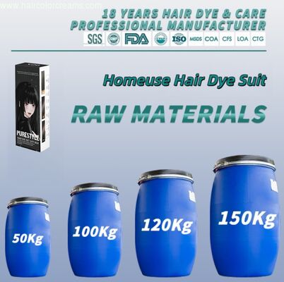 Purestyle Herbal Semi Permanent Homeuse Hair Dye Kit Raw Material Ammonia Free  OEM Available