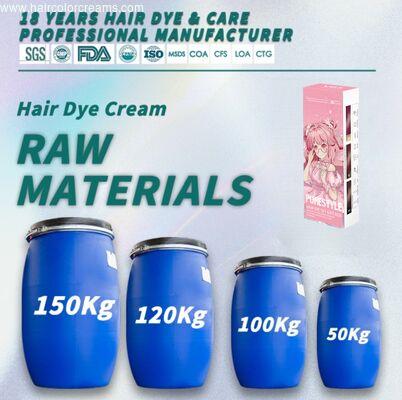 Purestyle Herbal Formula Semi Permanent Hair DyeSet Raw Material Homeuse Organic Hair Color OEM Available