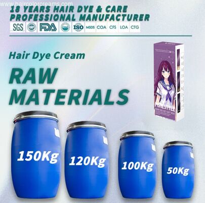 Purestyle OEM Hair Dye Kit Raw Material Ammonia Free with Oxidant Cream for Home Use OEM Available
