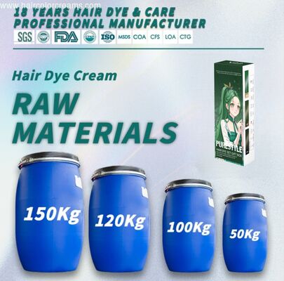 Purestyle Herbal Semi Permanent Home Hair Dye Kit Raw Material Ammonia Free Hair Dye OEM Available