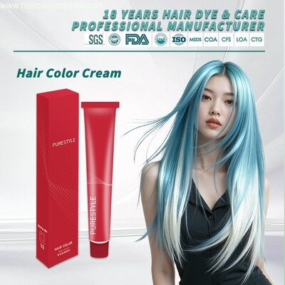 CANSE 90ml OEM Hair Color Cream Plant Based Multiple Shades Easy Application Salon Wholesale