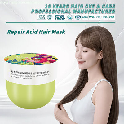 ZHISEJI Wholesale Acid Hair Mask 500ml Plant Based Scent Deep Nourish Smooth Shine Salon Use