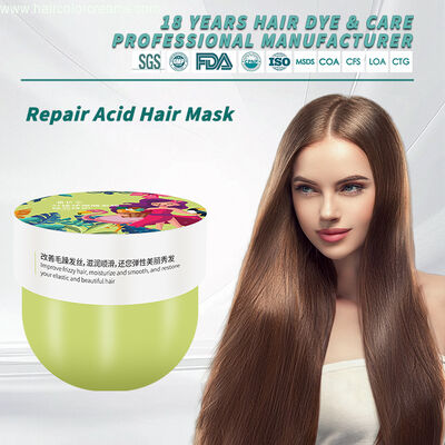 Wholesale 500ml Acidic Hair Mask Professional Nourishing Smooth Shine Long Lasting Fragrance OEM ODM