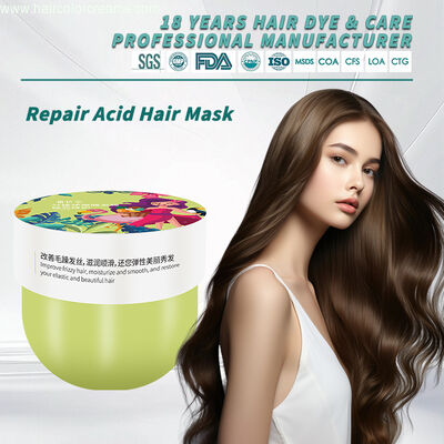 ZHISEJI 500ml Acid Nourish Hair Mask Smoothing Shine  Salon Use Bulk Wholesale OEM