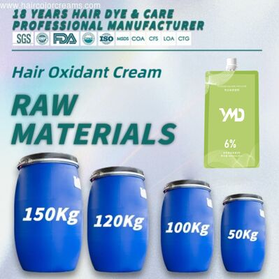 YMD Hair Oxidant Cream Raw Material 3% 6% 9% 12% Permanent Hair   Developer OEM/ODM Hair Dye Factory Wholesale