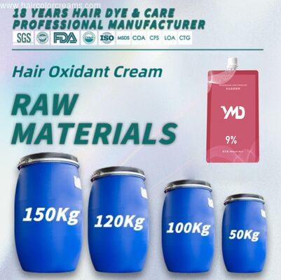 YMD Premium Quality OEM Hair Oxidant Cream Raw Material 3% 6% 9% 12% Permanent Hair Color  Developer Factory Supply
