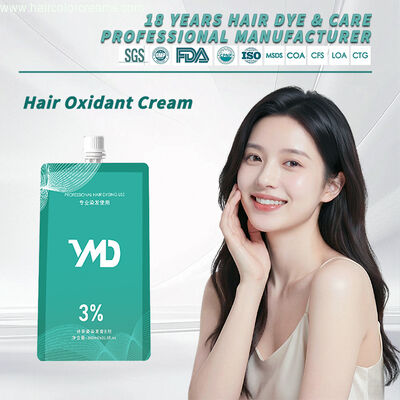 YMD 900ml Hair Color Developer Cream 3%6%9%12% OEM Wholesale Gentle Formula  For Bright Colors Factory Supply