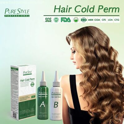 Natural  Hair  Perm Cream Permanent Curling Cream Cold Perm Culry Hair Solution OEM Hair Color Manufacturer
