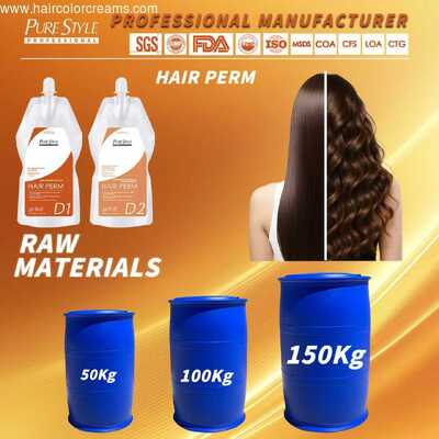 Professional Salon OEM Hair Perm Cream Raw Material Hot Perm Cream Curly Hair Solution Hair Dye Factory Wholesale