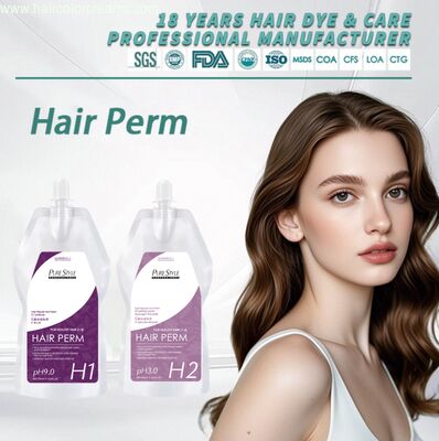 Purestyle OEM Hair Perm Cream for Professional Salon 500ml*2 Curly Hair Solution Permanent Hair Perm Lotion