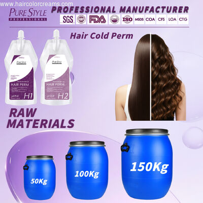 Professional Salon OEM Hair Perm Cream Raw Material Permanent Hair Hot Perm for Curly Hair Wholesale Hair Dye Factory