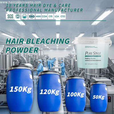 Gentle Hair Bleach Powder Wholesale OEM Professional Hair Color Manufacturer for Dust Free Lightening