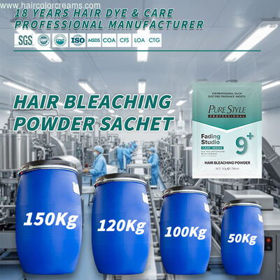 Purestyle OEM Hair Bleach Powder Raw Material in Bulk  Hair Dye Bleach Powder for Salon