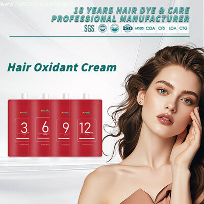 CANSE Moisturizing Hair Oxidant Cream Gentle Herbal Formula for Natural & Permanent Hair Color OEM Factory Supply