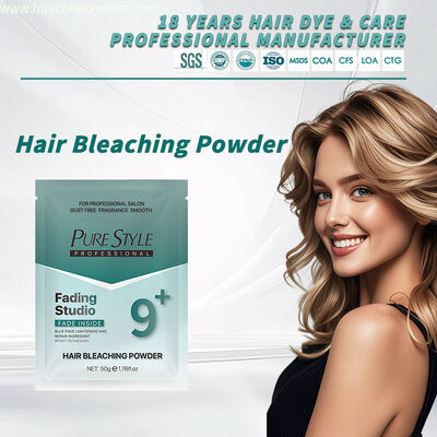 Purestyle OEM Hair Bleaching Powder Salon Care Powder Hair Lightening Powder for Hair Dyeing Dust Free