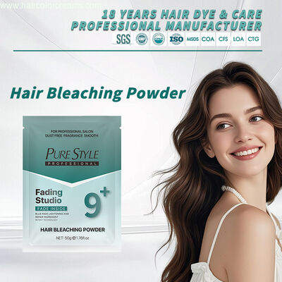 Hair Bleach Powder Herbal Formula  Professional Permanent Hair Color Removers Dust Free OEM Hair Dye Factory Wholesale