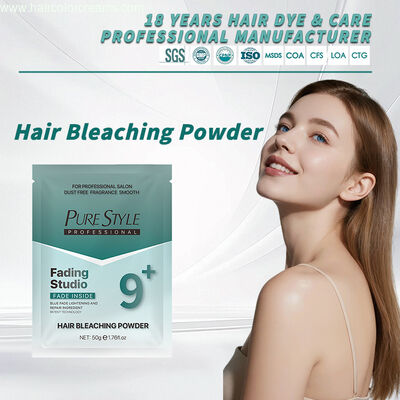 Purestyle OEM Hair Bleaching Powder Blue Color Hair Lightening Bleach Powder Factory Wholesale
