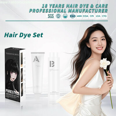 Herbal Homeuse Hair Dye Kit Trusted Hair Color Manufacturer Supply  Ammonia Free  Hair Dyeing Cream OEM Available