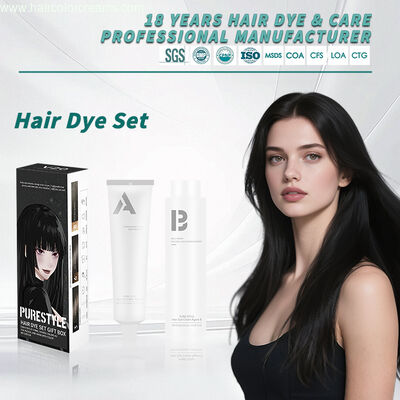 Purestyle Home Hair Color Kit Permanent Hair Dye Natural Hair Color OEM Available