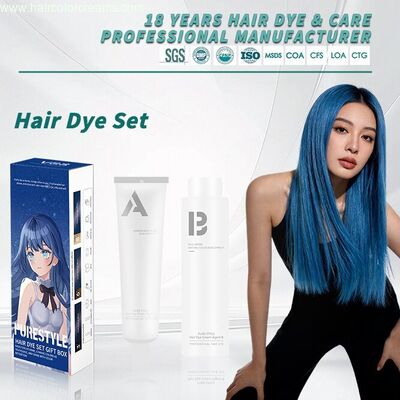Purestyle Herbal Hair Dye Set OEM Hair Dye Factory Supply Ammonia Free Home Color Kits  Wholesale Herbal Hair Colour