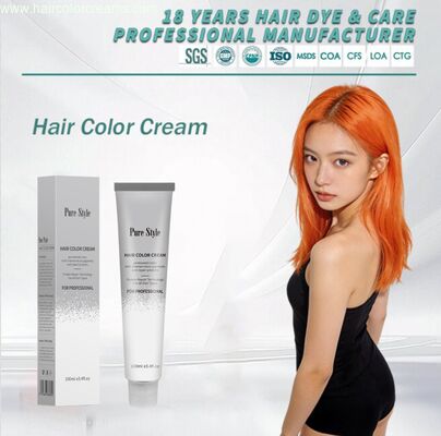 PURESTYLE Permanent Hair Color Cream OEM Wholesale Erba delicata formula Colorante naturale per capelli