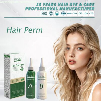 Purestyle Curly Perm Cream OEM Wholesale Permanent Curling Cream Moisturizing Curl Defining Cream Long Lasting