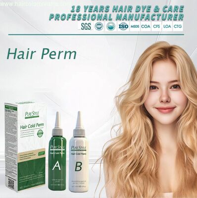 Purestyle Hair Straightening Perm Products OEM Wholesale Permanent Rebonding Cream Long Lasting Smooth