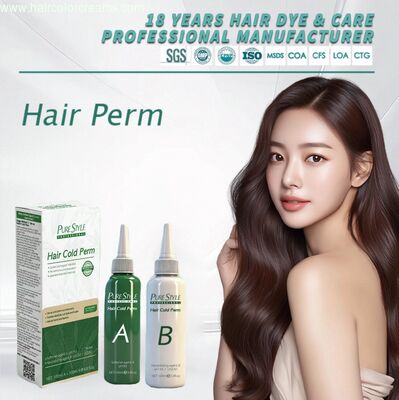 Wholesale Hair Color Manufacturer Perm Curling Cream OEM  Permanent Hair Perming Cream Herbal Gentle Hair Curl Solution