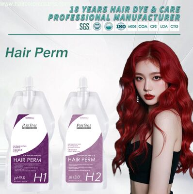 OEM Hair Perm Cream Long Lasting Herbal Fragrance Salon Curly Hair Perm Hair Dye Factory  Supply
