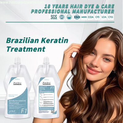 Hair Color Manufacturer Brazilian Keratin Straightening Treatment Cream Professional Hair Smoothing Treatment OEM Wholesale