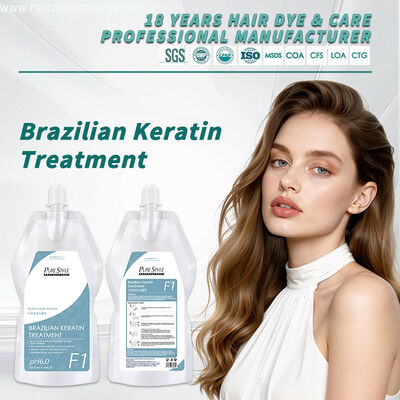 Purestyle Brazilian Keratin Professional Hair Treatments Salon Smooth Hair Treatment Wholesale Hair Dye Factory OEM ODM