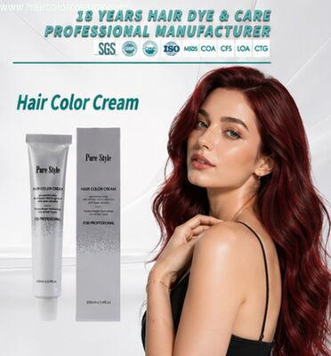 Hair Color Cream OEM ODM Organic Hair Dye Permanent Cream Hair Color Professional Hair Dye Factory Wholesale