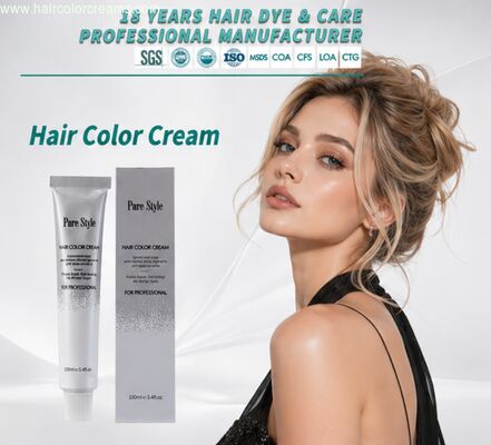 OEM ODM Hair Color Cream  Low Ammonia Natural Hair Color  Dye Professional Hair Color Manufacturer Wholesale