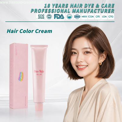 Wholesale Hair Color Manufacturer Hair Color Dye Permanent Herbal Hair Colour Cream Various Tones