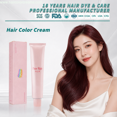 Affordable Permanent Hair Color Cream Bulk OEM ODM Hair Dye Factory Smooth Glossy Aromatic Hair Dye for Wholesale Hair Color Cream Bulk Malaysia