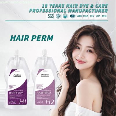 Gentle Aromatic Long Lasting Shiny Curls Hair Perm Cream Wholesale OEM ODM Low Damage Perming Cream for Salon B2B