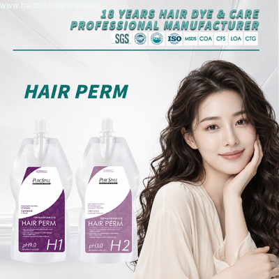 Bouncy Texture Long Lasting Curl Definition Cream OEM Volume & Texture Perm Cream B2B Professional Perm Cream Manufacturer