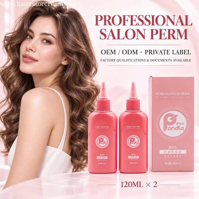 Private Label Hair Perm Cream 120ML x 2 OEM for Salon Brands
